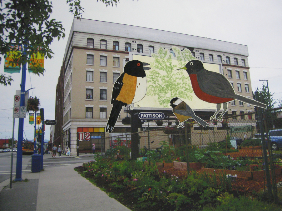 419 Jackson Avenue Community Garden Billboard