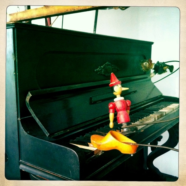 Pinocchio at the Piano