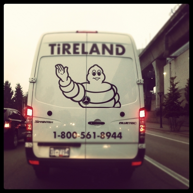 Hello from the Michelin Man